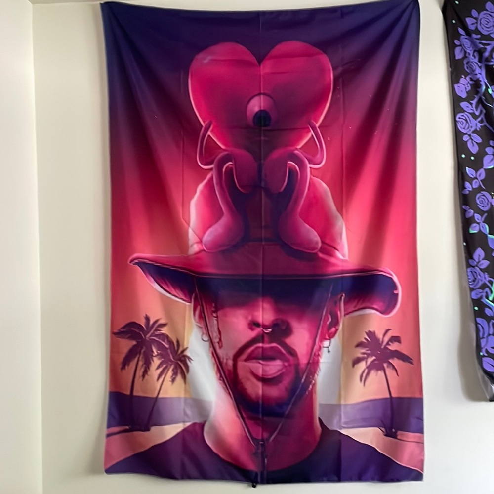 Bad bunny tapestry